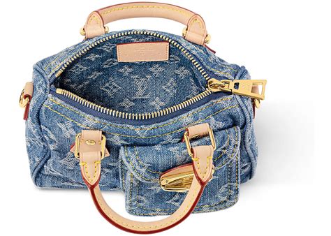 lv nano now|Lv nano speedy denim.